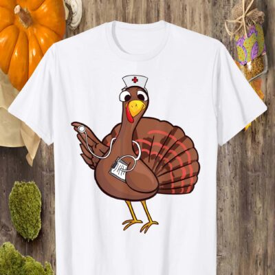 Nurse Turkey Thanksgiving Shirt