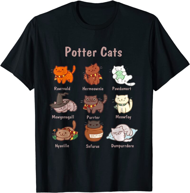 Potter Cats Shirt