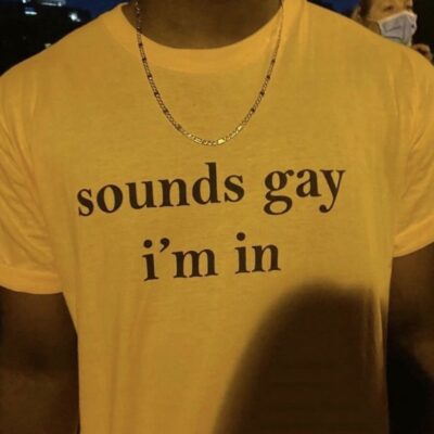 Sounds Gay I’M In Shirt