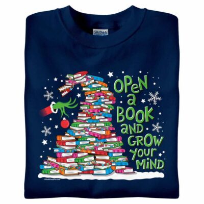 Open A Book And Grow Your Mind Shirt