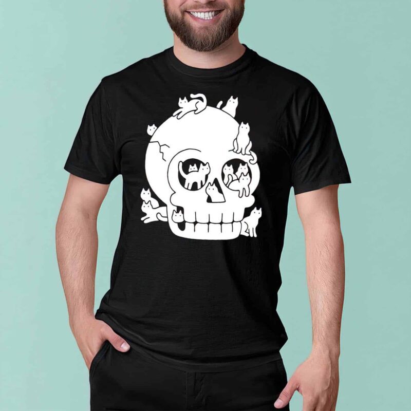 Skull Of Cats Wash Shirt