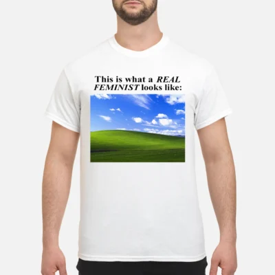 This Is What A Real Feminist Looks Like Shirt