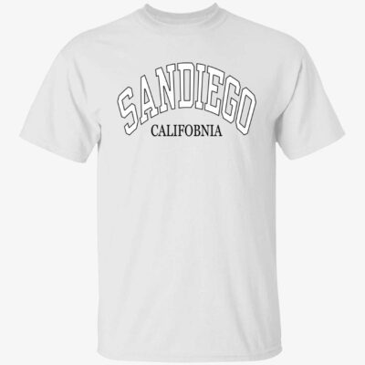 San Diego Califobnia Shirt