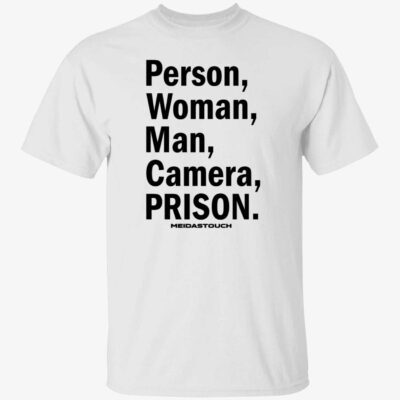 Person Woman Man Camera Prison Shirt