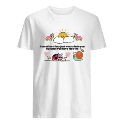 Sometimes They Just Wanna Hate You Because You Have Nice Tits Shirt