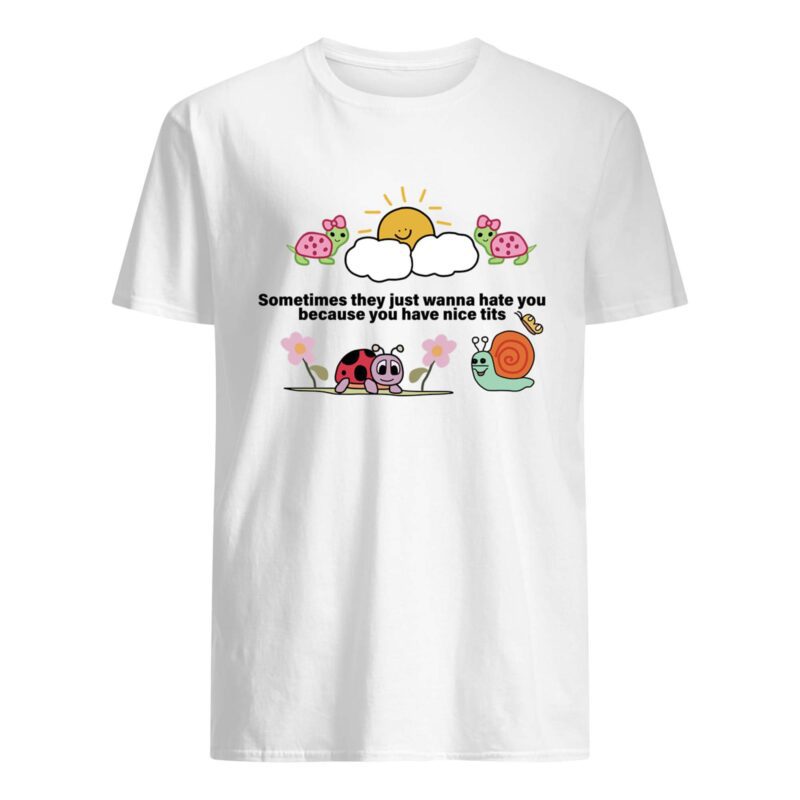 Sometimes They Just Wanna Hate You Because You Have Nice Tits Shirt
