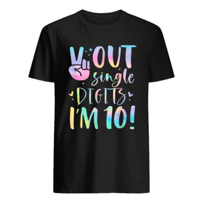 Peace Out Single Digits I’M 10 Shirt