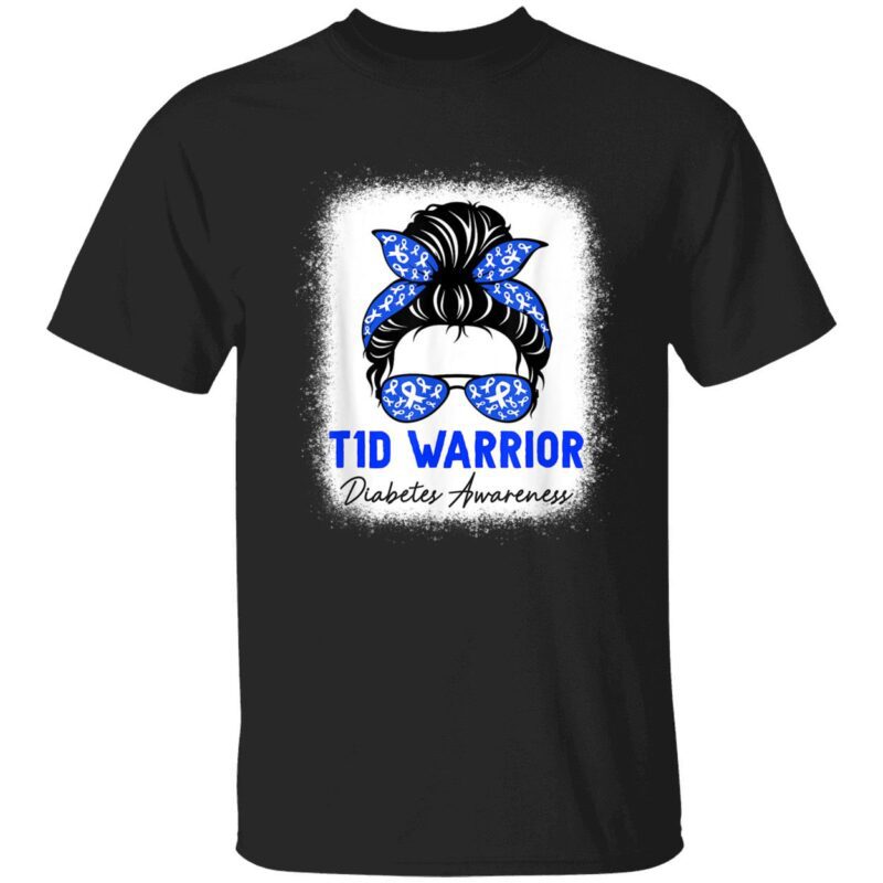 T1D Warrior Diabetes Awareness Shirt