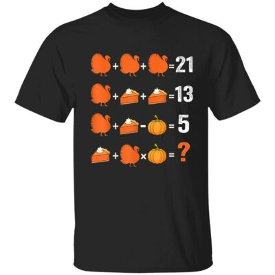 Thanksgiving Math Teacher Shirt