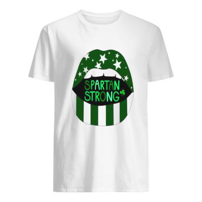 Spartan Strong Lips St Patrick’S Day Shirt