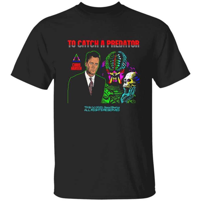 To Catch A Predator Chris Hansen 8 Bit Shirt