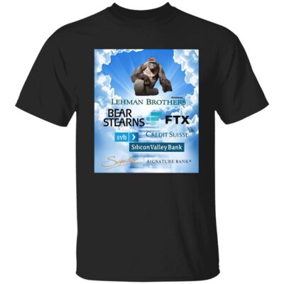Rip Lehman Brothers Bear Stearns Ftx Svb Credit Suisse Signature Bank 2023 Shirt