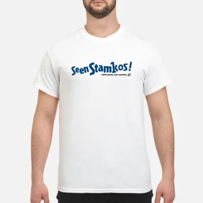 Seen Stamkos 1000 Games And Counting Shirt